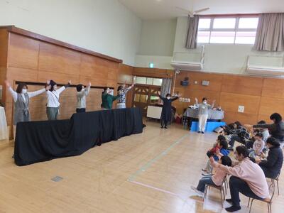 ポンポコさんと一緒に手遊び