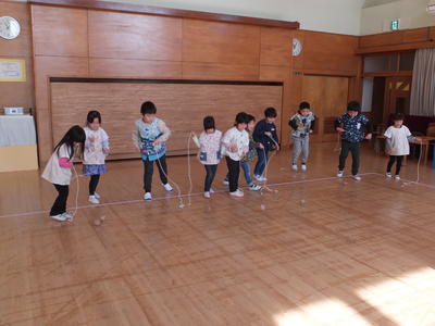 誰のこまが回ったかな