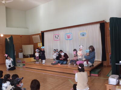 お楽しみ会（発表会）にも参加します